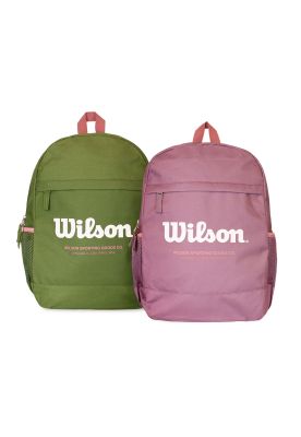 Pack 2 mochila Wilson Atom verde y rosado