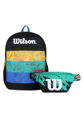 Pack Wilson Mochila Trino + banano Apolo verde