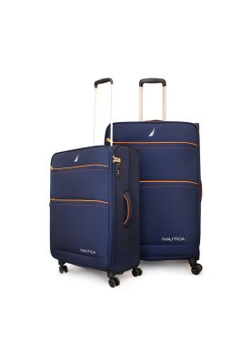 Imagen 1 del producto Pack 2 maletas de tela M+L Nautica Lisboa 20k y 23k azul