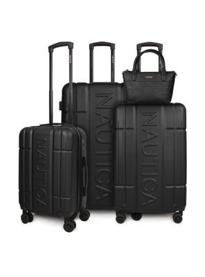 Set 3 Maletas S+M+L Amsterdam Negro + Bolso Delray Negro