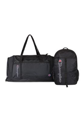 Pack Champion bolso Brooklyn + Mochila Georgia negro