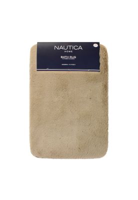 Alfombra de baño Nautica Home ultra suave 40x60cm beige