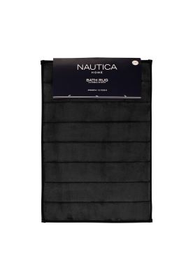 Imagen 2 del producto Alfombra de baño Nautica Home 40x60cm coralina ultra suave negro