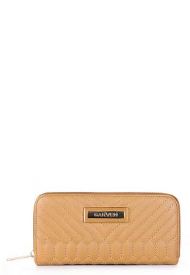 Billetera de mujer Petunia camel Carven