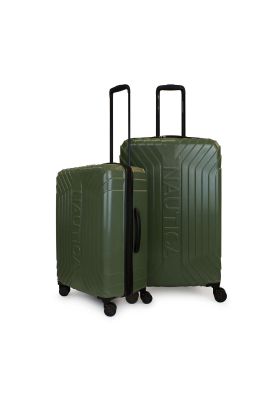 Pack 2 maletas M+L Nautica San Blas 20k  y  23K verde