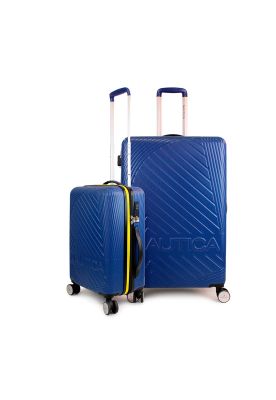 Pack 2 maletas Nautica S+L Bahamas 10kg y 23kg azul
