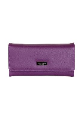 Billetera mujer Flap-Bessie morada Kenneth Cole