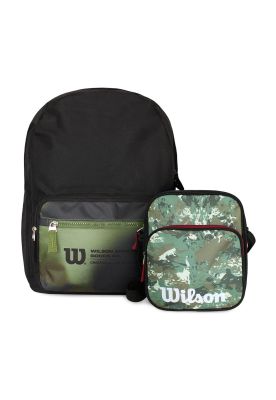 Imagen 1 del producto Pack Wilson Mochila Portland + Bandolera Jarbinks verde