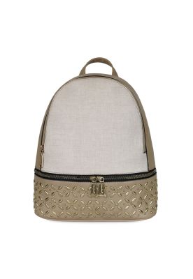 Mochila Mujer Prisma beige Bosalina