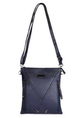 Imagen 1 del producto Cartera bandolera Pascal azul Anabella Sachi