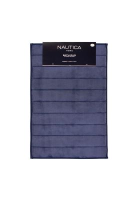 Alfombra de baño Nautica Home 50x80cm coralina ultra suave azul