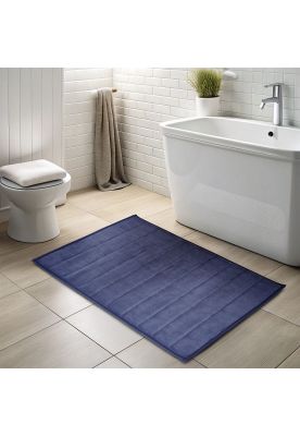 Imagen 2 del producto Alfombra de baño Nautica Home 50x80cm coralina ultra suave azul