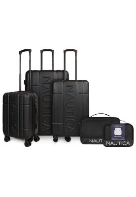 Set 3 Maletas Amsterdam S+M+L + Organizador black Nautica