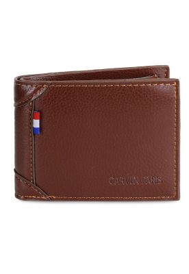 Billetera de hombre Agus café Carven Paris