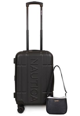 Pack Nautica Maleta cabina Amsterdam negra + Crossbody Diana