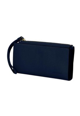 Billetera mujer Delia azul Carven