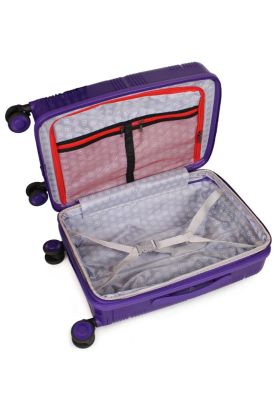 Imagen 2 del producto Maleta de cabina con usb CHIC púrpura F la Maleta de Chile