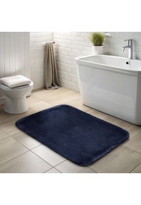Imagen 2 del producto Alfombra de Baño Nautica Home flannel 50x80cm absorbente azul marino