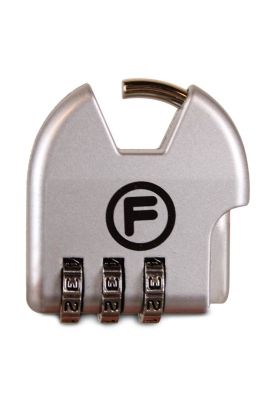 Imagen 2 del producto Candado gris 3 dígitos F la Maleta de Chile