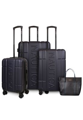 Set 3 Maletas Amsterdam S+M+L azul + Cartera Leeway Nautica