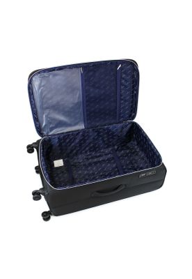 Imagen 2 del producto Set de 3 maletas de tela S+M+L Nautica Valencia negra