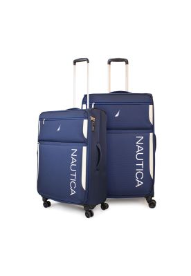 Pack 2 maletas de tela M+L Nautica Marbella 20k y 23k azul