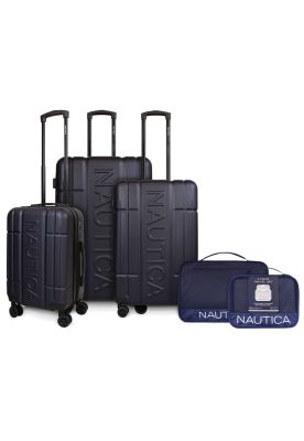 Set 3 Maletas Amsterdam S+M+L + Organizador azul Nautica