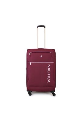 Maleta de tela mediana Nautica Valencia 20kg burdeo