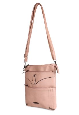 Imagen 2 del producto Cartera bandolera Felicia rosada Anabella Sachi