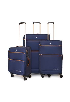 Set de 3 maletas de tela S+M+L Nautica Lisboa azul