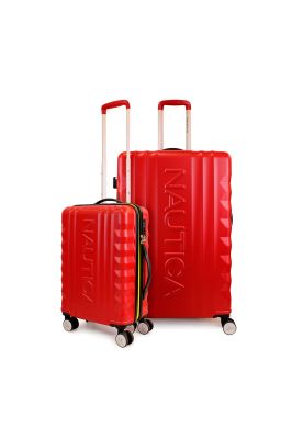 Pack 2 maletas Nautica S+L Polonia 10kg y 23kg roja