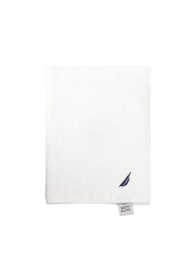 Imagen 2 del producto Toalla de mano Nautica 100% algodón textura esponjosa blanca-azul