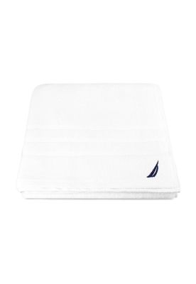 Imagen 2 del producto Pack 2 Toallas de Baño Nautica Home 100% algodón 76x137cm blanca