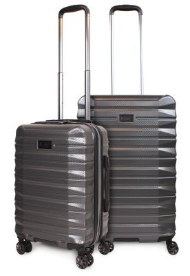 Pack 2 maletas S+M Rocky gris Penguin