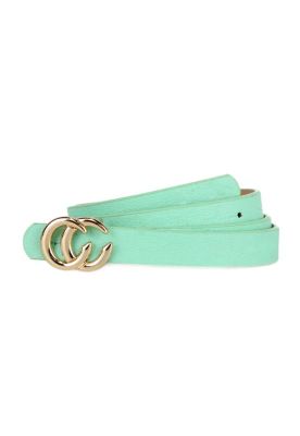 Cinturón mujer Oporto verde pastel Carven