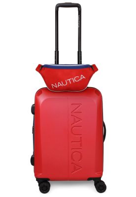 Pack Nautica Maleta cabina Vesper 10kg + Banano Kappa rojo