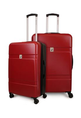 Pack 2 maletas Bora M+L roja-negra Nautica