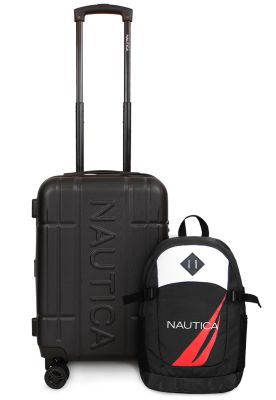 Pack Nautica Maleta cabina Amsterdam + Mochila Atlas negra