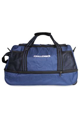 Bolso tipo Mochila con ruedas Challenger azul