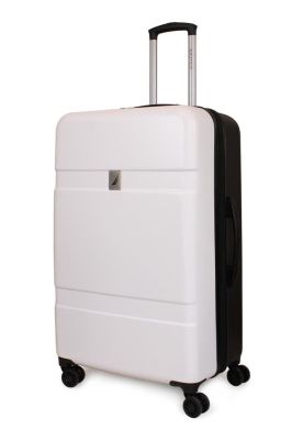 Maleta Bora L 23 kg blanca-negro Nautica