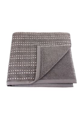 Imagen 2 del producto Toalla de Baño Stripe Nautica Home 100% algodón76x137cm gris