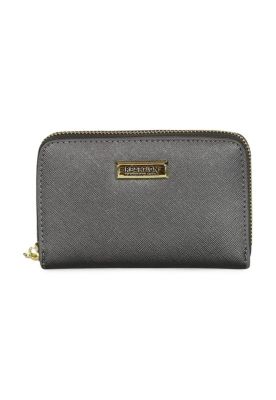 Billetera mujer Trifold gris Kenneth Cole