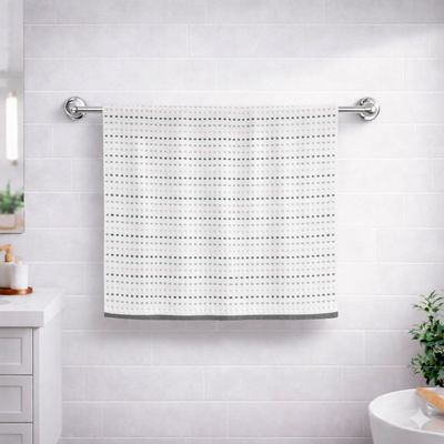 Imagen 2 del producto Toalla de Baño Stripe Nautica Home 100% algodón76x137cm white