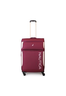 Maleta de tela mediana Nautica Marbella 20kg burdeo