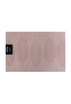 Imagen 2 del producto Individual de mesa Nautica Home 45x30cm reversible hojas rosa
