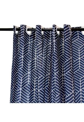 Imagen 2 del producto Cortina para baño Nautica Home poliéster 180x180cm diseño azul