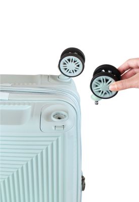 Imagen 2 del producto Maleta cabina con ruedas extraibles Lovers celeste F la Maleta de Chile