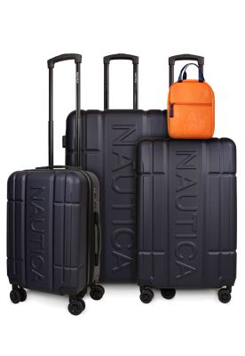 Set 3 Maletas Amsterdam S+M+L + Mochila Emma orange Nautica