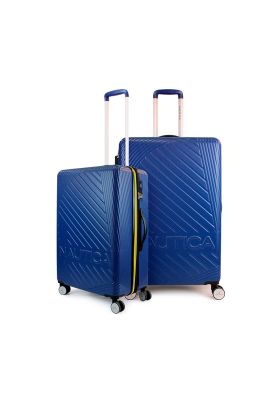 Pack 2 maletas Nautica M+L Bahamas 20kg y 23kg azul
