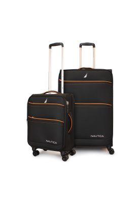 Pack 2 maletas de tela S+L Nautica Lisboa 10k y 23k negra